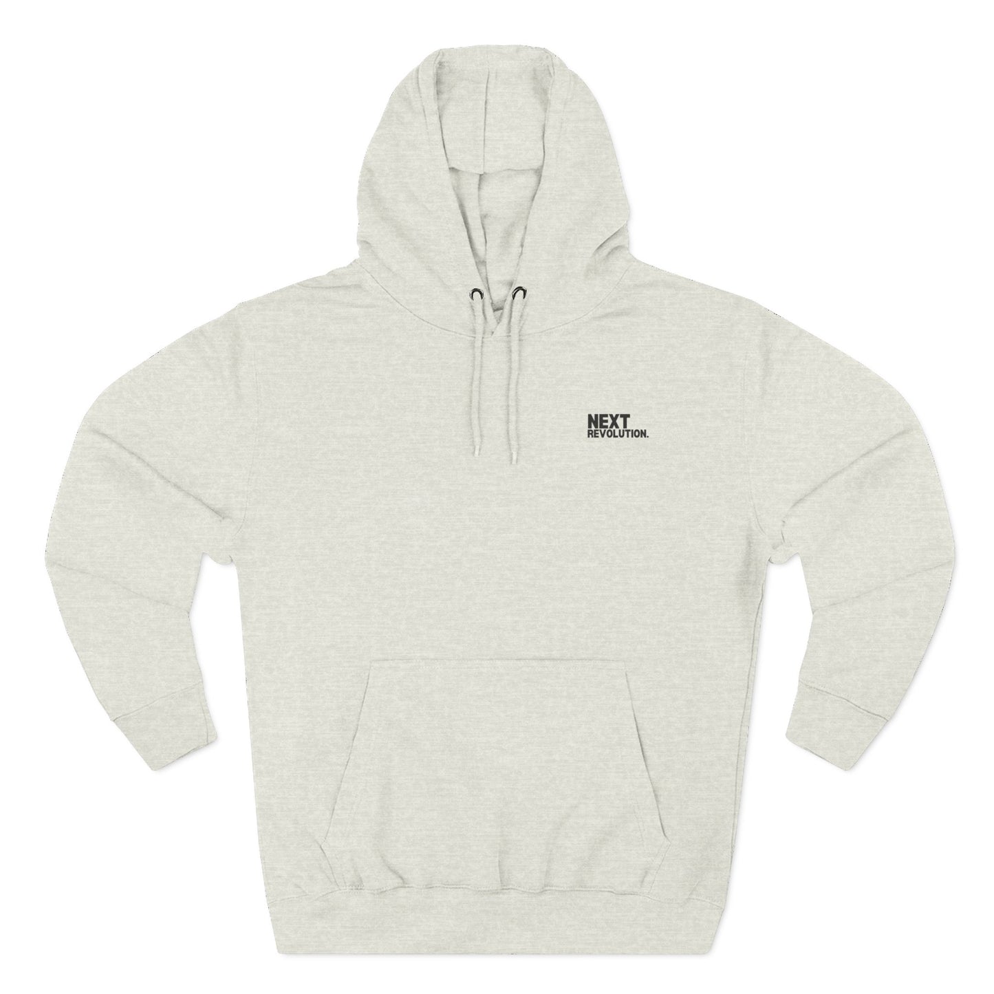 Men's Graphic Hoodie - Cozy Streetwear for Adventures Oatmeal Front