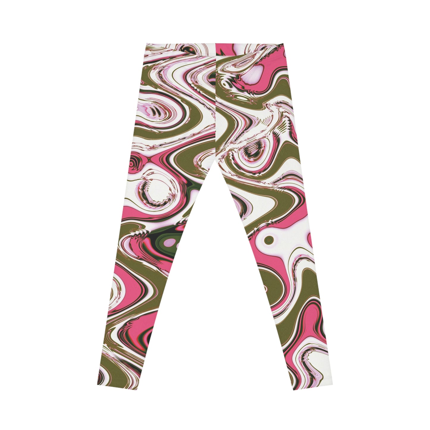 Stylish Swirl Pattern Leggings - Comfortable Women's Casual Wear