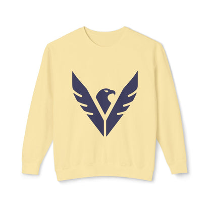 Freedom Eagle Unisex Sweatshirt Yellow Front