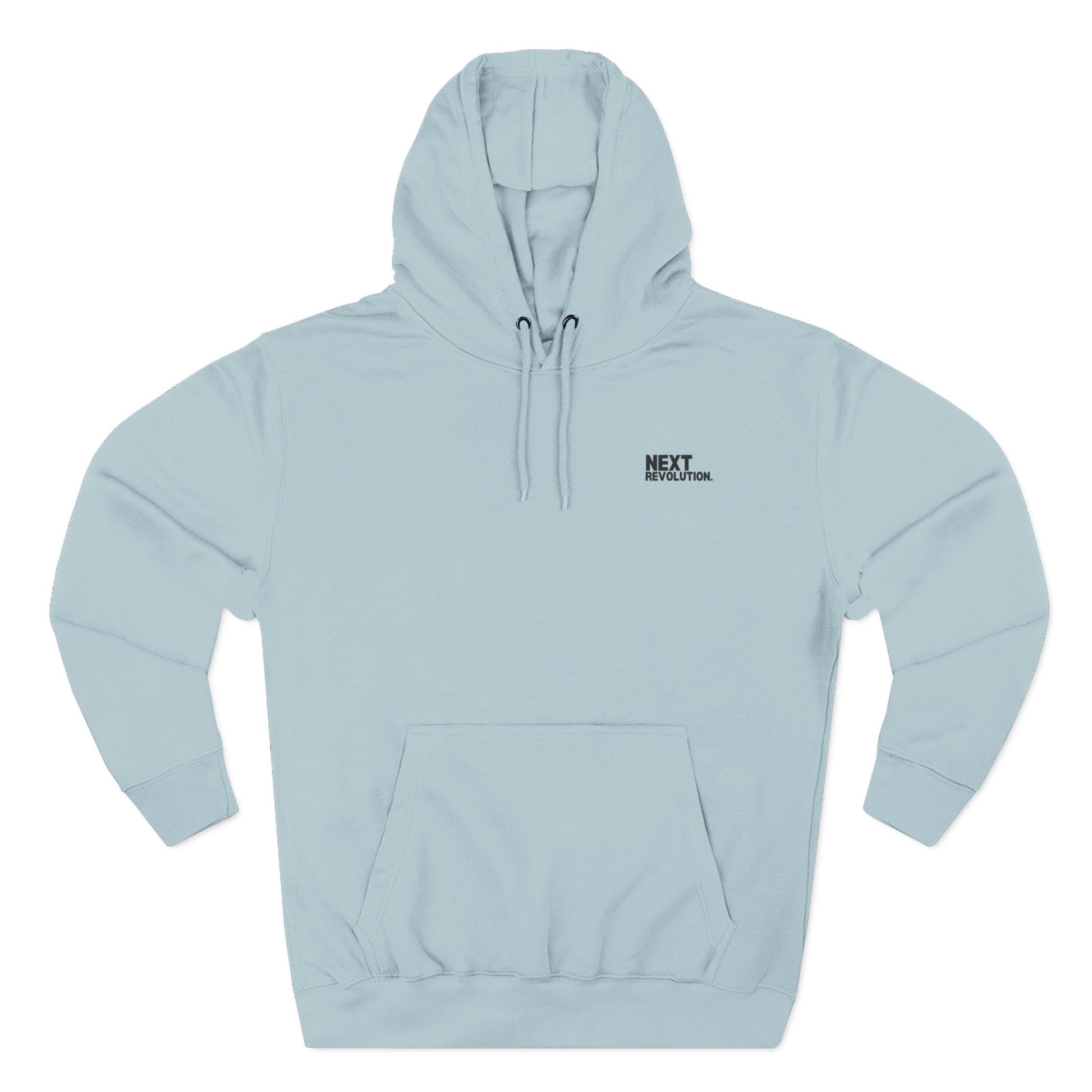 Men's Graphic Hoodie - Cozy Streetwear for Adventures Blue Mist Front
