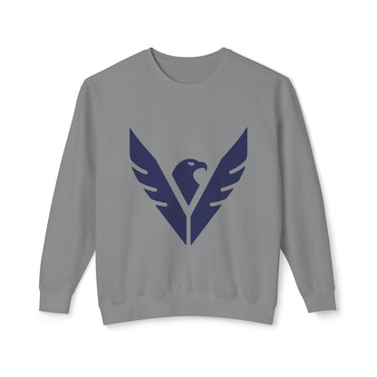 Freedom Eagle Unisex Sweatshirt Gray Front