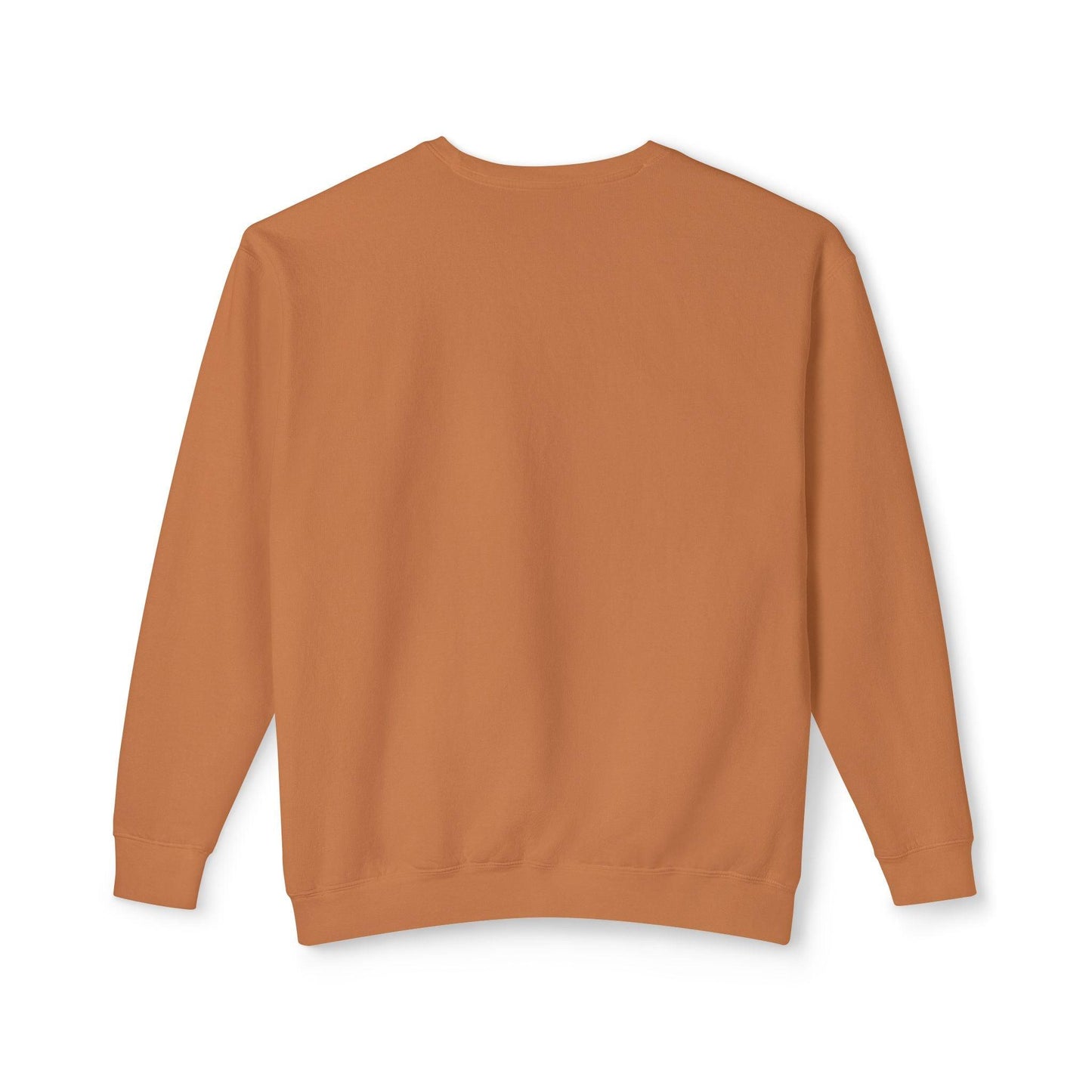 Bold Expression Unisex Sweatshirt Yam Orange Back